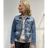 Place du Jour Place du Jour Damen Denim Jacke 60020-1 Restudsalg Denim Blue