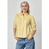 Sisters Point SISTERS POINT Damen Hemd ISOLA Shirt Yellow Stripe