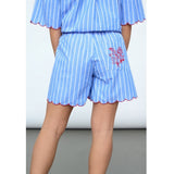 Sisters Point SISTERS POINT Damen Shorts ELLA Shorts Blue Stripes