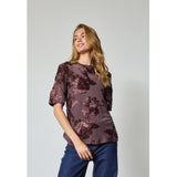 Sisters Point SISTERS POINT Damen T-Shirt SIS T-shirt Brown/Brown
