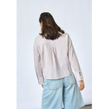 Sisters Point SISTERS POINT Damen bluse VIBEKE Shirt Soft rose check