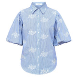 Sisters Point SISTERS POINT Damenbluse ELLA Shirt Blue Stripe