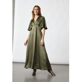 Sisters Point SISTERS POINT Damenkleid GISELA Dress Martini Olive