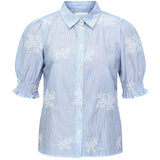 Sisters Point SISTERS POINT Damenshirt ISOLA T-shirt Blue Stripes