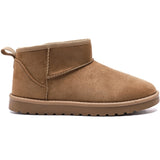 SHOES Sally Damen Teddy Winterstiefel 6353 Shoes Camel