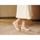 SHOES Mai Damen BallerinasSchuhe 77-486 Restudsalg Pink