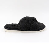 SHOES Sia Damen Hausschuhe YL-67 Restudsalg Black