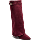 SHOES Sof Damen Stiefel 9501A Shoes Wine