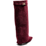 SHOES Sof Damen Stiefel 9501A Shoes Wine