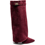 SHOES Sof Damen Stiefel 9501A Shoes Wine