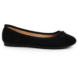 SHOES Tanja Damen Ballerina Schuhe W2300 Shoes Black