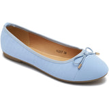 SHOES Tanja Damen Ballerina Schuhe W2300 Shoes Celeste