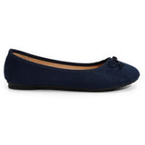 SHOES Tanja Damen Ballerina Schuhe W2300 Shoes Navy
