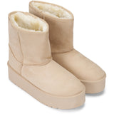 SHOES Tulle Damen Teddy Winterstiefel 6432 Restudsalg Beige
