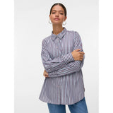 Vero Moda VERO MODA DAMEN BLUSE AWPARINA Shirt Allure ZINFANDEL/BIRCH