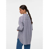 Vero Moda VERO MODA DAMEN BLUSE AWPARINA Shirt Allure ZINFANDEL/BIRCH