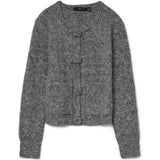 Vero Moda VERO MODA DAMEN STRICKJACKE VMBLOSSOM Cardigan Medium grey melange
