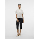 Vero Moda VERO MODA DAMEN TOP VMROXANNE Shirt Snow white