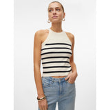 Vero Moda VERO MODA DAMEN TOP VMSABA Top Birch Stripes black