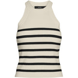 Vero Moda VERO MODA DAMEN TOP VMSABA Top Birch Stripes black