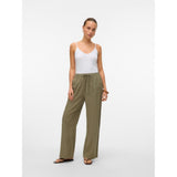 Vero Moda VERO MODA Damen Hose VMLINN Pant kalamata melange