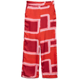 Vero Moda VERO MODA Damen Hosen VMREBA Restudsalg Fiery Red Silba