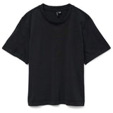 Vero Moda VERO MODA Damen T-Shirt VMSIGNE Restudsalg Black Infinity