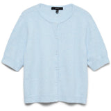 Vero Moda VERO MODA Damen Cardigan VMDoffy Cardigan Cashmere Blue MELANGE