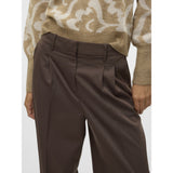 Vero Moda VERO MODA Damen Hose VMNila Pant Chocolate Brown