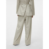 Vero Moda VERO MODA Damen Hosen VMOMARI Restudsalg Light Grey Melange