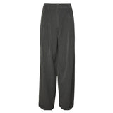 Vero Moda VERO MODA Damen Hose VMSILJE Pant Dark Grey Melange PINSTRIPE