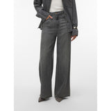 Vero Moda VERO MODA Damen Jeans AWELINA Jeans Medium Grey Denim