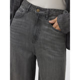 Vero Moda VERO MODA Damen Jeans AWELINA Jeans Medium Grey Denim