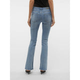 Vero Moda VERO MODA Damen Jeans VMFLASH Jeans Light Blue Denim