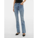 Vero Moda VERO MODA Damen Jeans VMFLASH Jeans Light Blue Denim