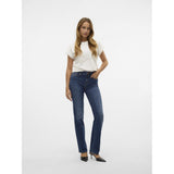 Vero Moda VERO MODA Damen Jeans VMFlash Restudsalg Dark Blue Denim