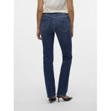Vero Moda VERO MODA Damen Jeans VMFlash Restudsalg Dark Blue Denim