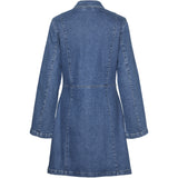 Vero Moda VERO MODA Damen Kleid VMHILJA Restudsalg Medium blue denim