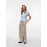 Vero Moda VERO MODA Damen Pullover VMADA Pullover Cashmere Blue