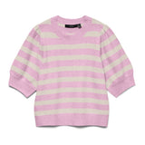Vero Moda VERO MODA Damen Pullover VMDoffy Knit Bonbon BIRCH