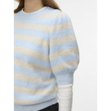 Vero Moda VERO MODA Damen Pullover VMDoffy Knit Cashmere Blue BIRCH