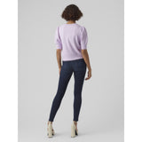 Vero Moda VERO MODA Damen Pullover VMDoffy Knit Orchid Bloom MELANGE