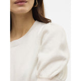 Vero Moda VERO MODA Damen Pullover VMDoffy Knit Snow White MELANGE