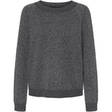 Vero Moda VERO MODA Damen Pullover VMDoffyshine Blouse Asphalt Silver Lurex