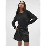 Vero Moda VERO MODA Damen Pullover VMDoffyshine Blouse Black lurex