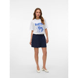 Vero Moda VERO MODA Damen Shorts VMLINN Shorts Navy Blazer