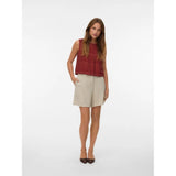 Vero Moda VERO MODA Damen Top AWBETRIX Top Russet Brown