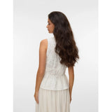 Vero Moda VERO MODA Damen Top VMANN Top Snow white