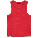Vero Moda VERO MODA Damen Top VMNAJA Restudsalg Poinsettia BUTTERFLY