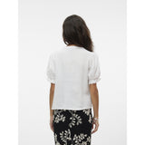 Vero Moda VERO MODA Damen Top VMNATALI Top Snow white